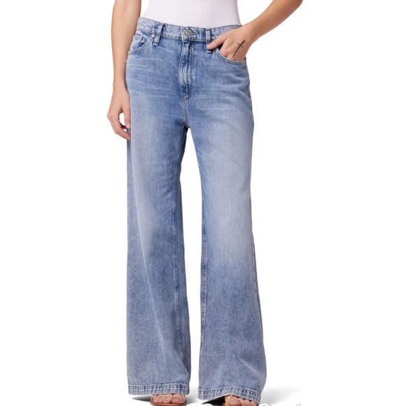 Hudson Jeans Jodie High Waist Wide Leg Jeans - Picture 2 of 12